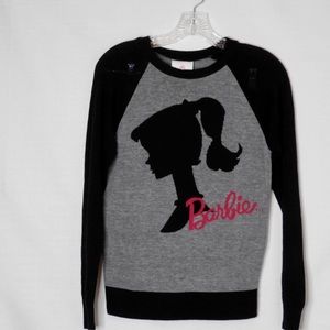 Barbie sweatshirt.